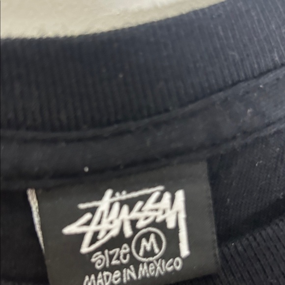 Stussy Black Graphic T-Shirt - Picture 2 of 3